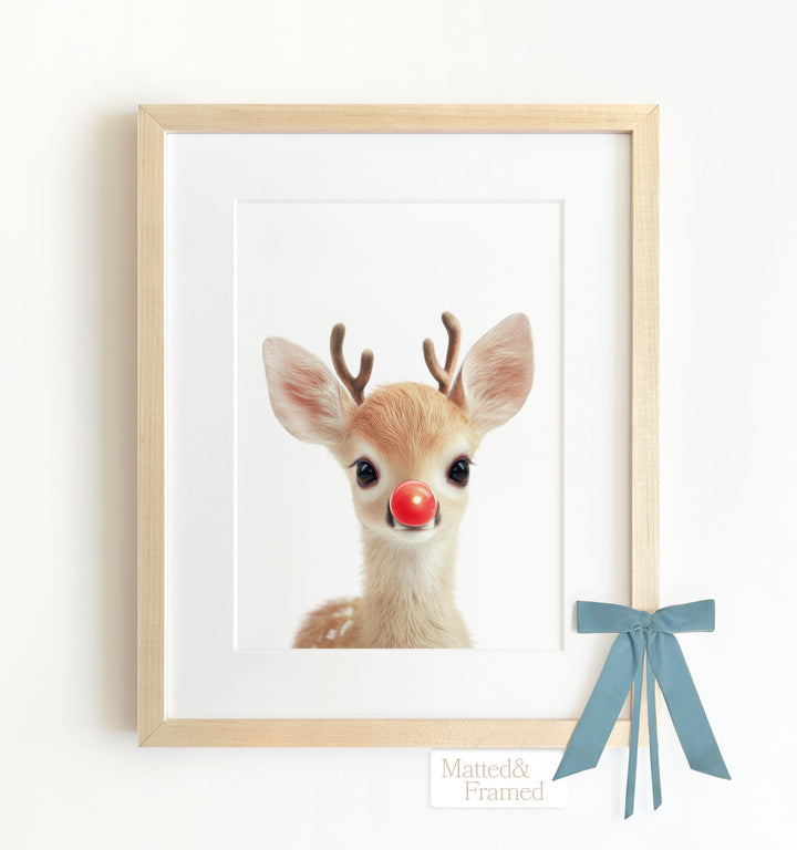 Rudolph the Red-Nosed Reindeer Framed Art