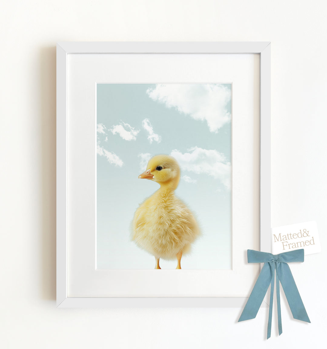 Baby Duckling Framed Art