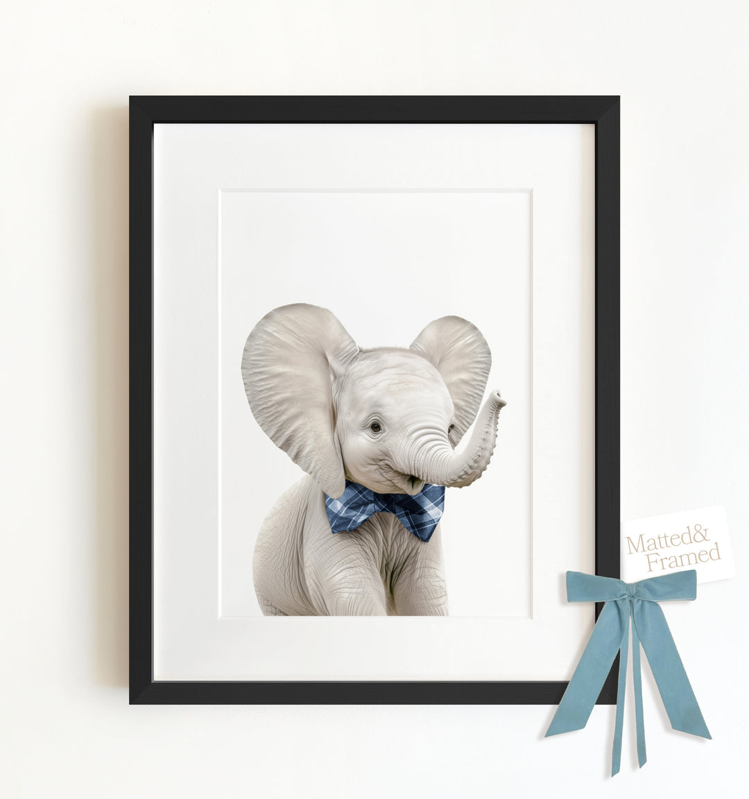 Baby Elephant Framed Art