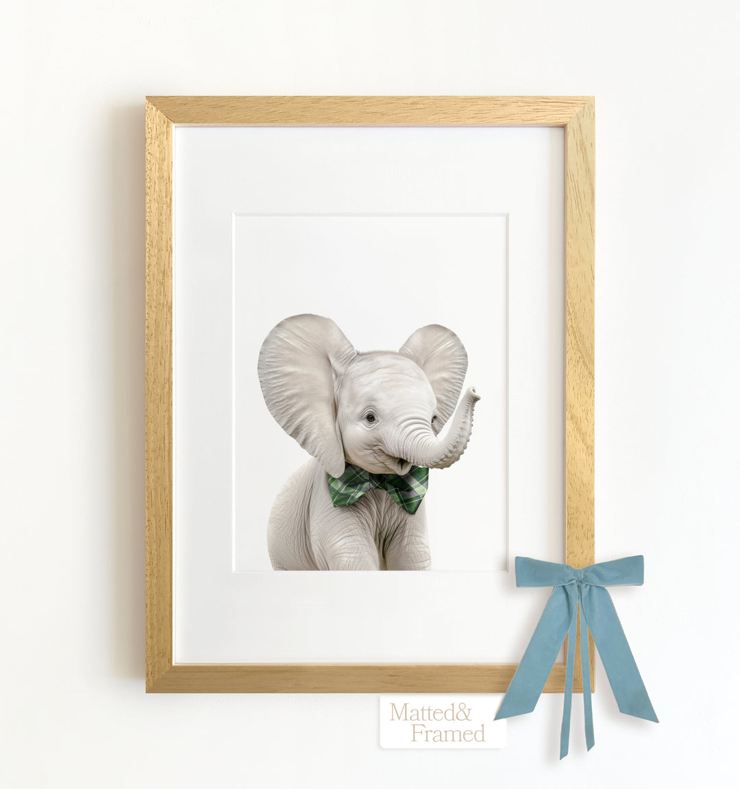 Baby Elephant Framed Art