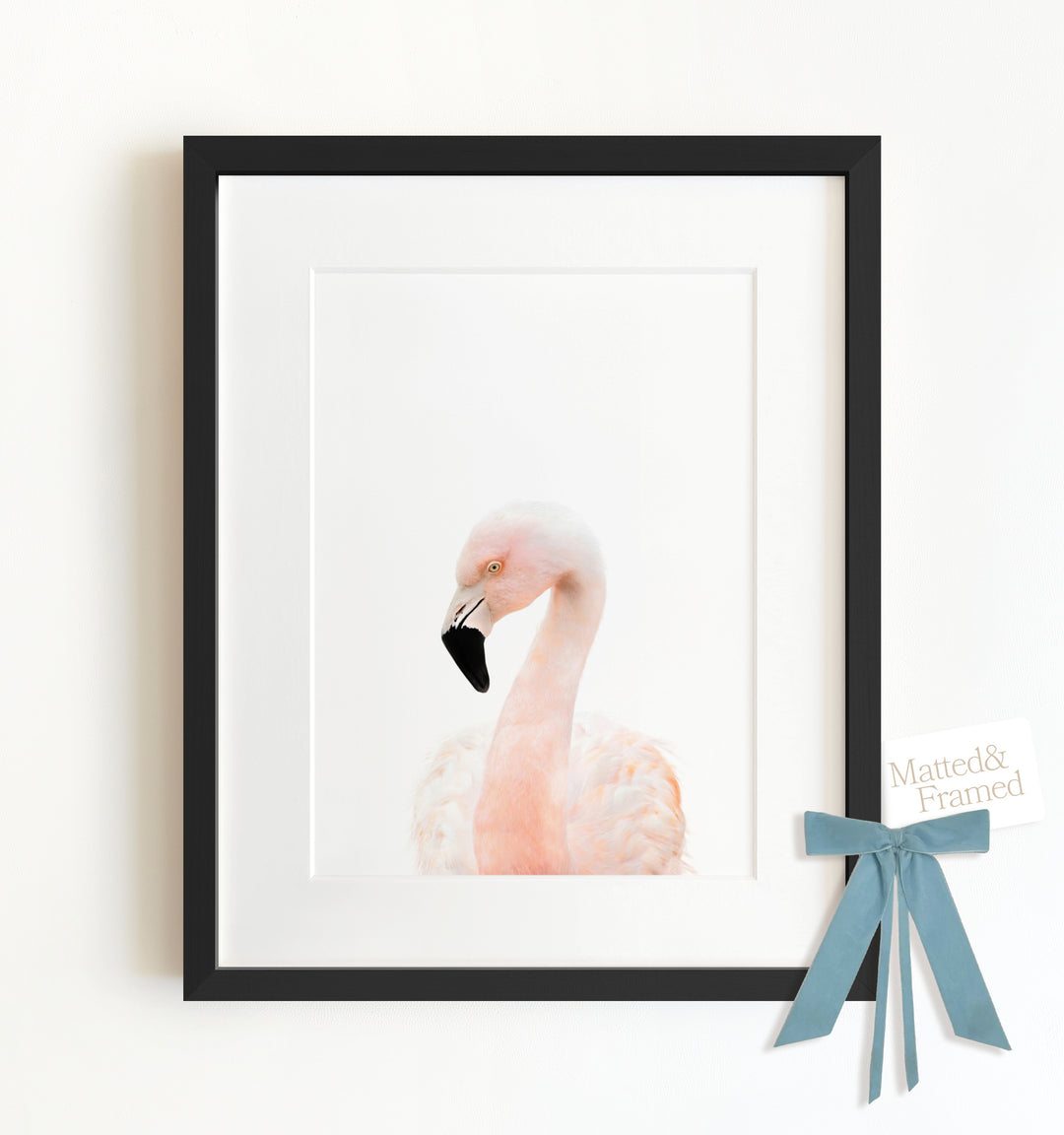 Baby Flamingo Framed Art