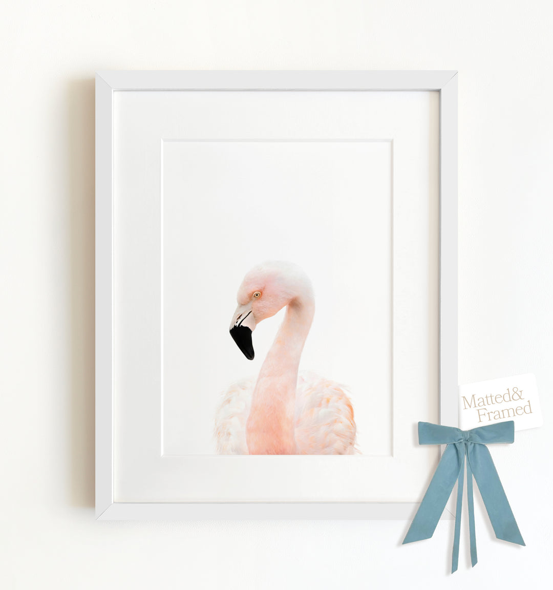 Baby Flamingo Framed Art