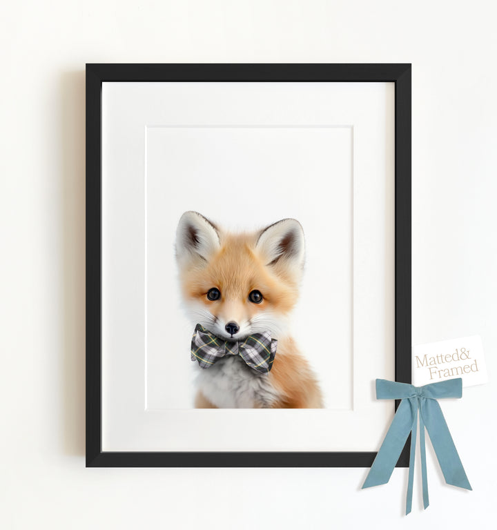 Baby Fox Framed Art