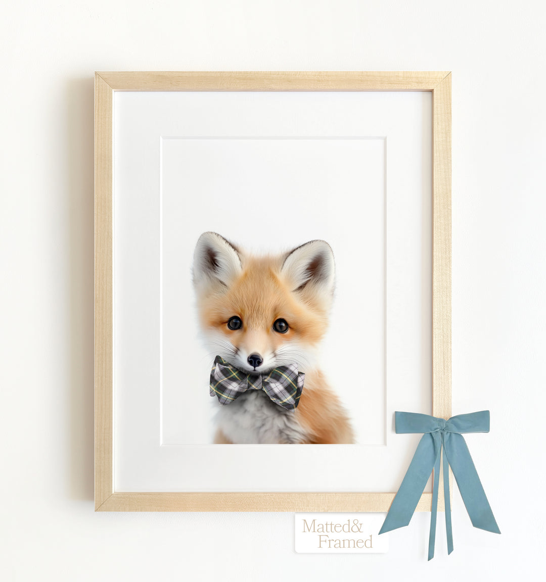 Baby Fox Framed Art