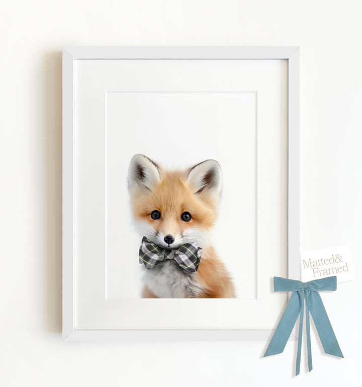 Baby Fox Framed Art