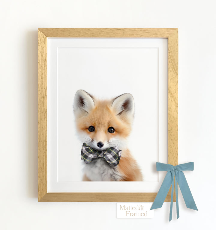 Baby Fox Framed Art