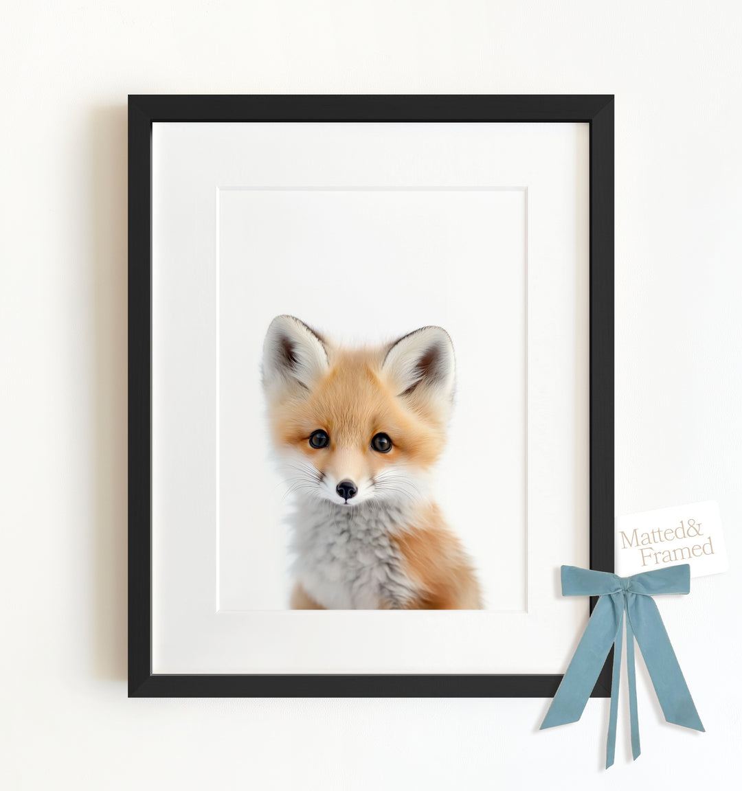 Baby Fox Framed Art