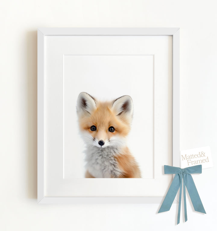 Baby Fox Framed Art