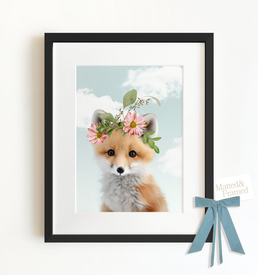 Baby Fox Framed Art