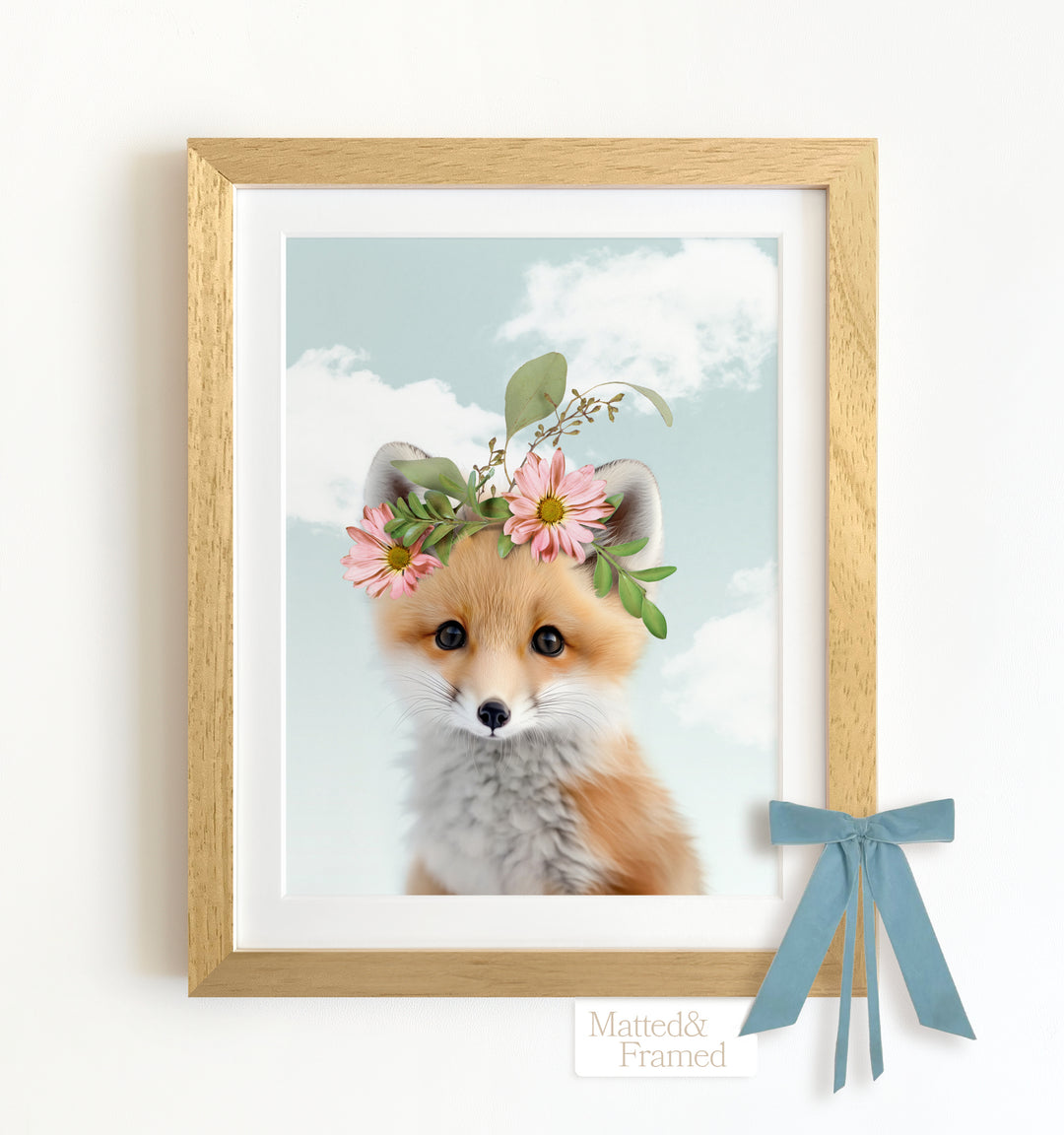 Baby Fox Framed Art