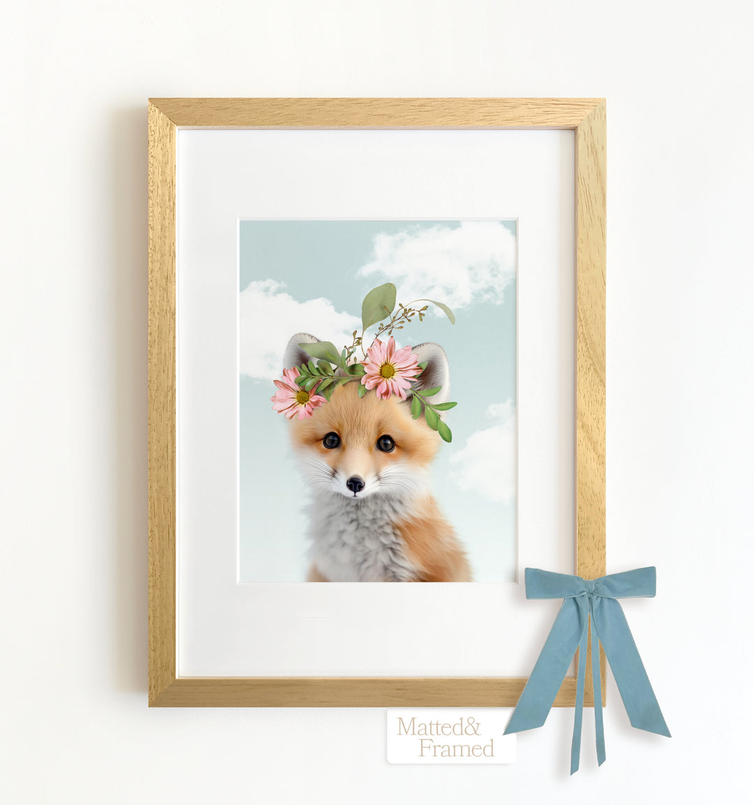 Baby Fox Framed Art