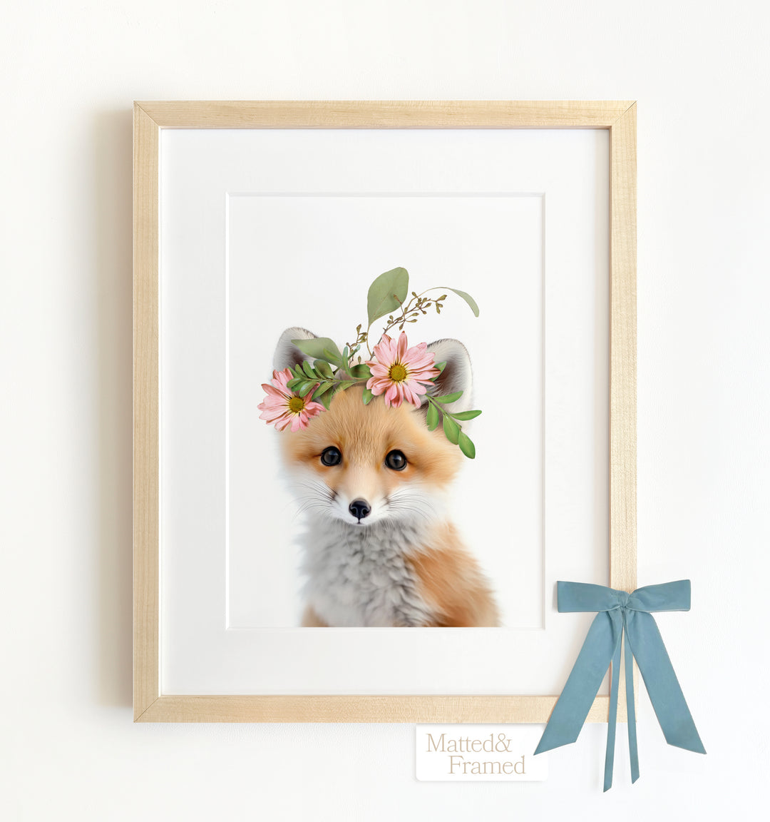 Baby Fox Framed Art