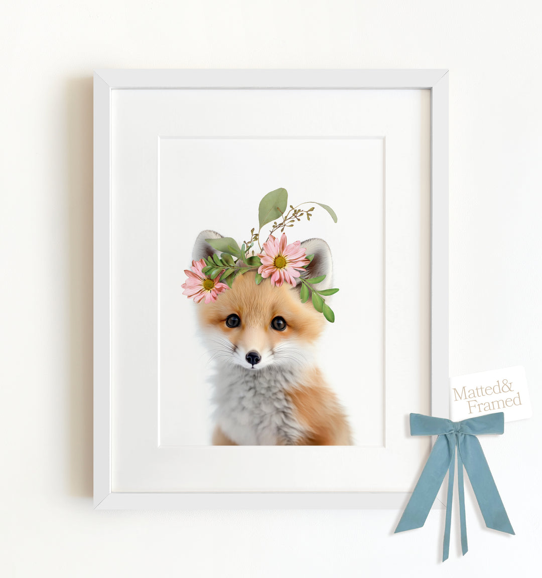 Baby Fox Framed Art