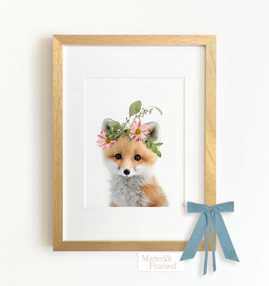 Baby Fox Framed Art