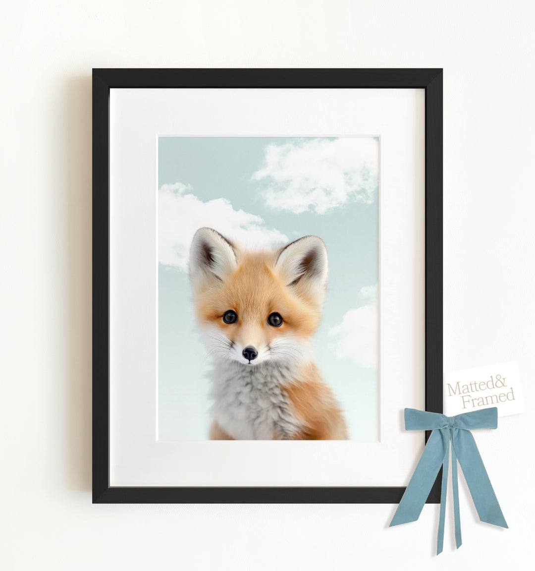 Baby Fox Framed Art