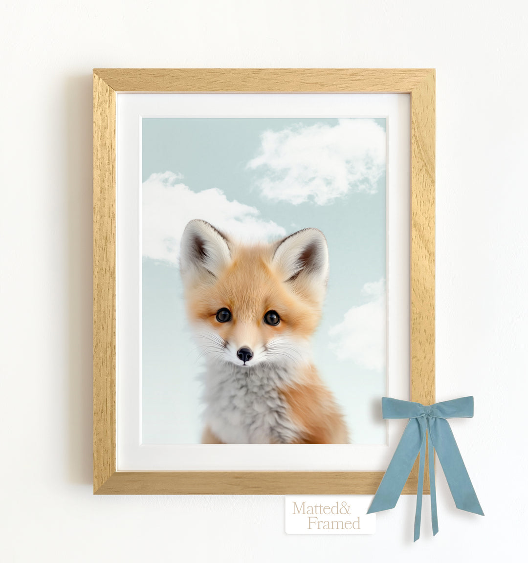 Baby Fox Framed Art