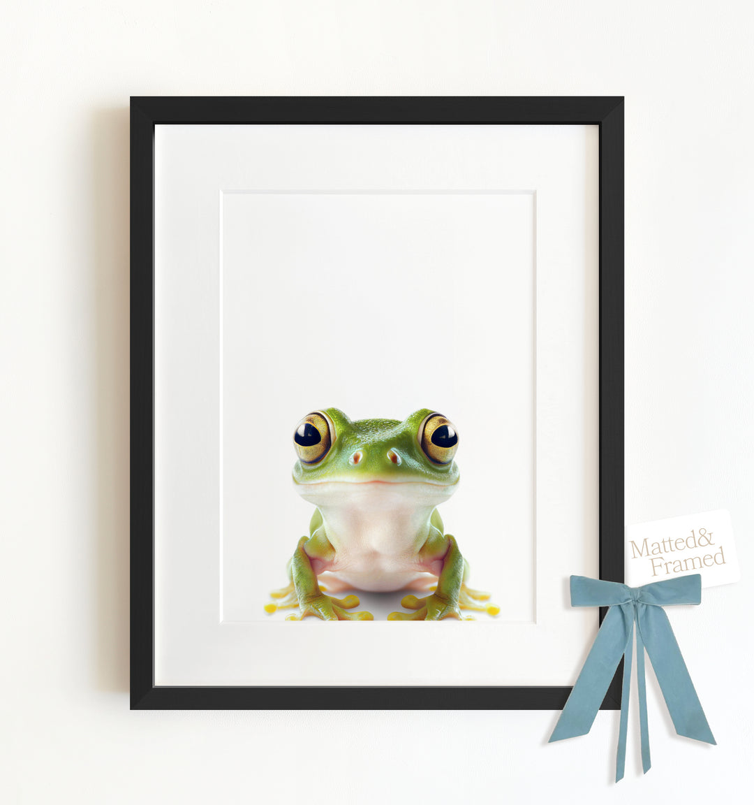 Baby Frog Framed Art