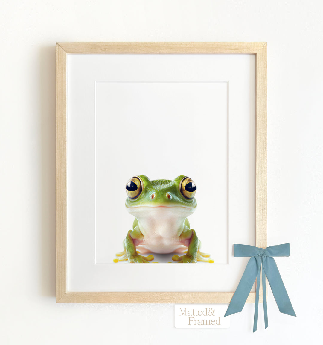 Baby Frog Framed Art