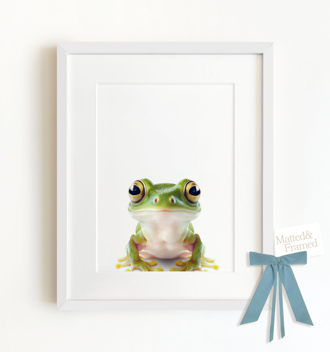 Baby Frog Framed Art