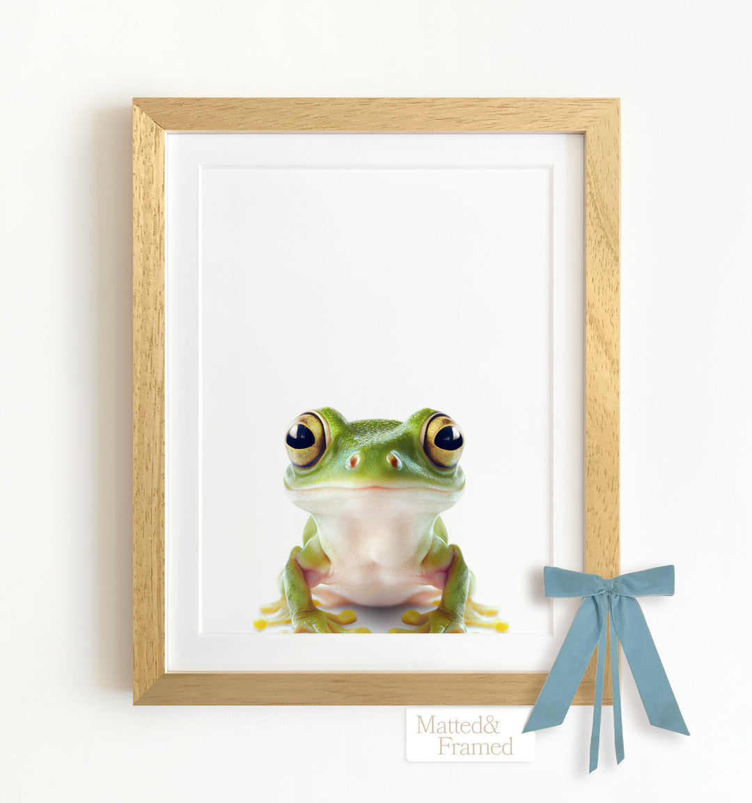 Baby Frog Framed Art