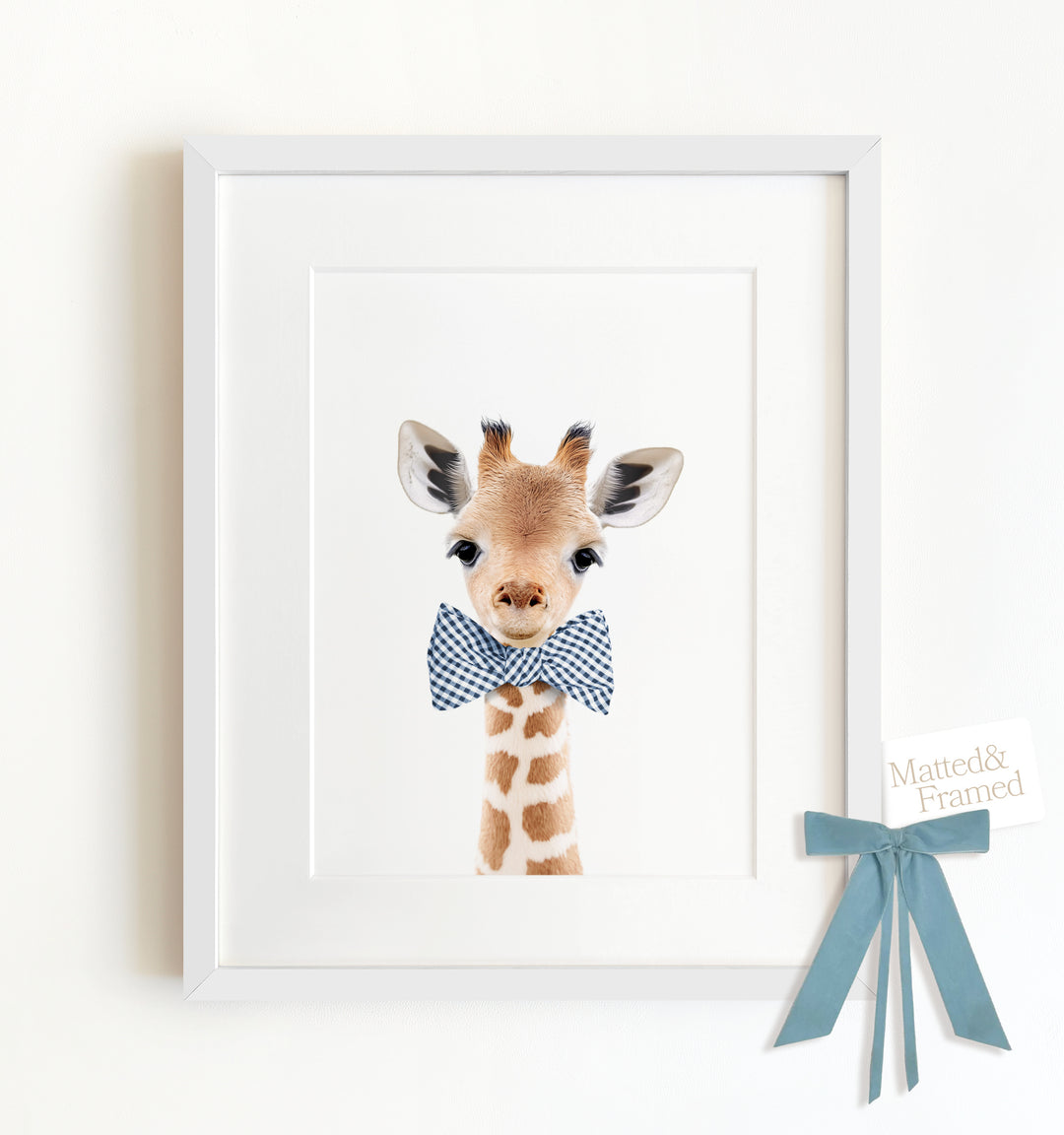 Baby Giraffe Framed Art