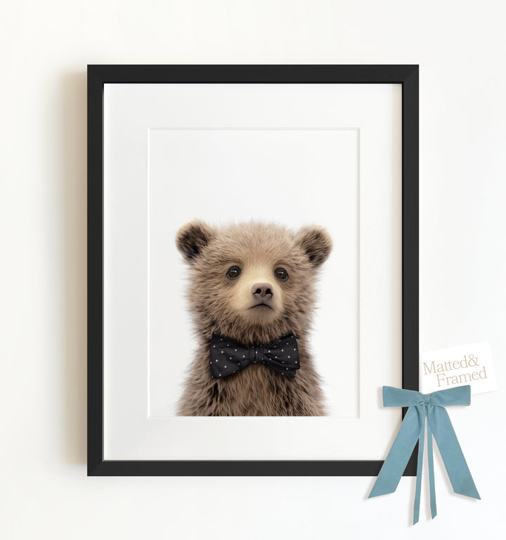 Baby Grizzly Bear Framed Art