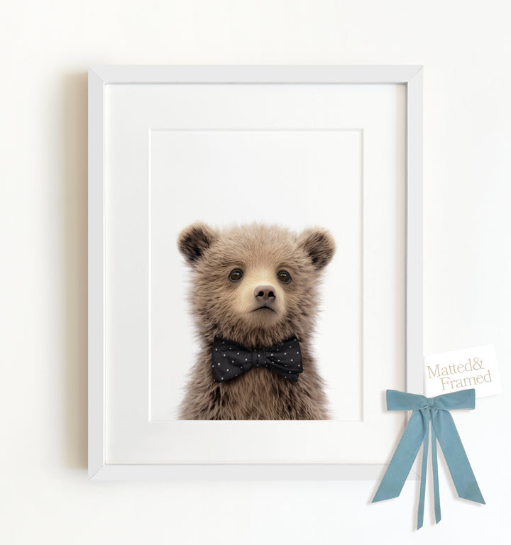 Baby Grizzly Bear Framed Art