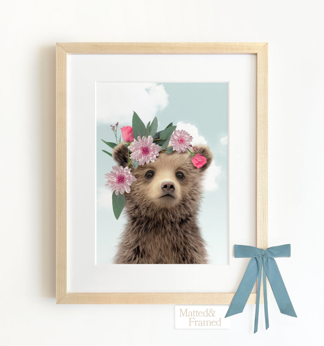 Baby Grizzly Bear Framed Art