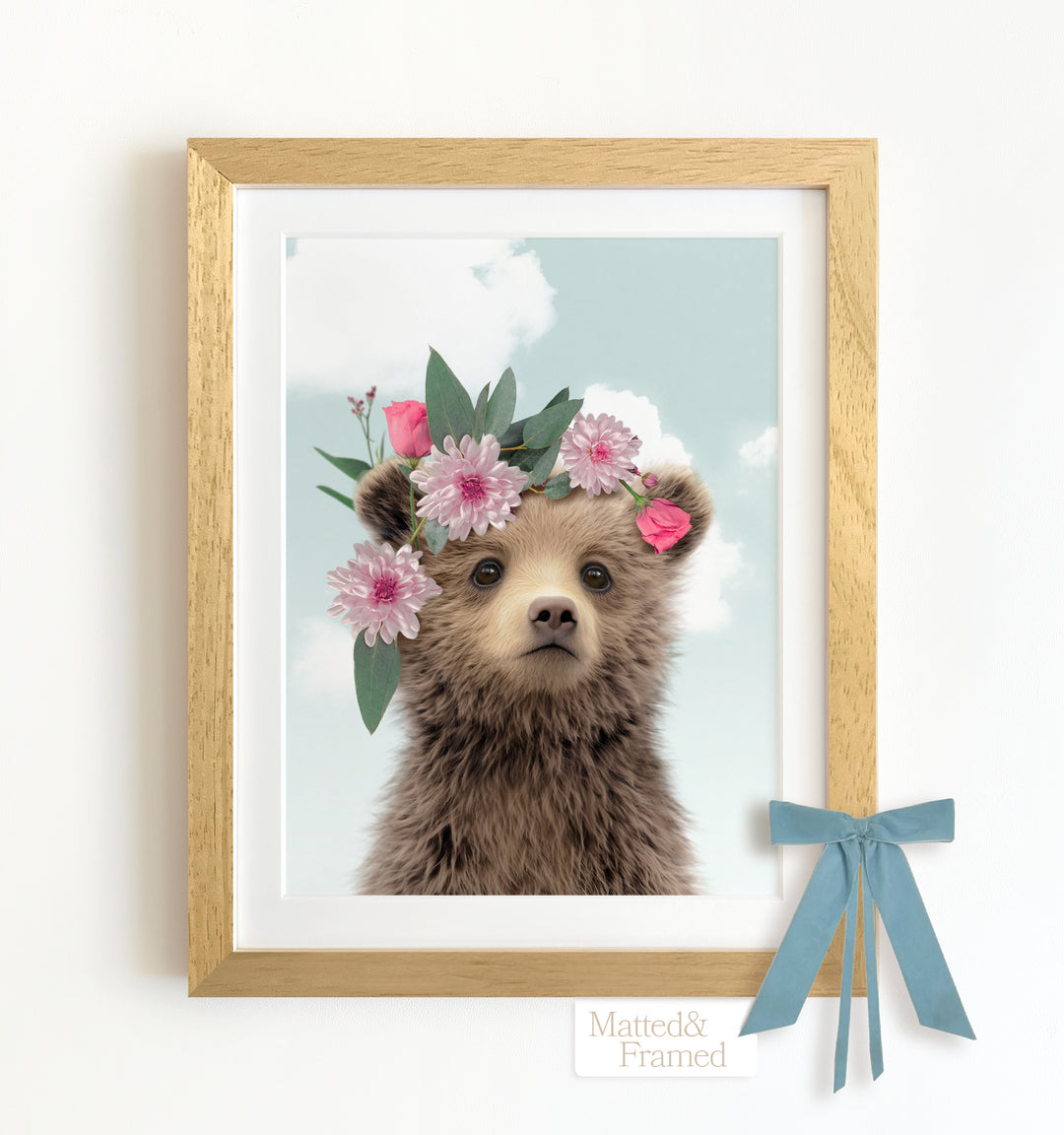 Baby Grizzly Bear Framed Art