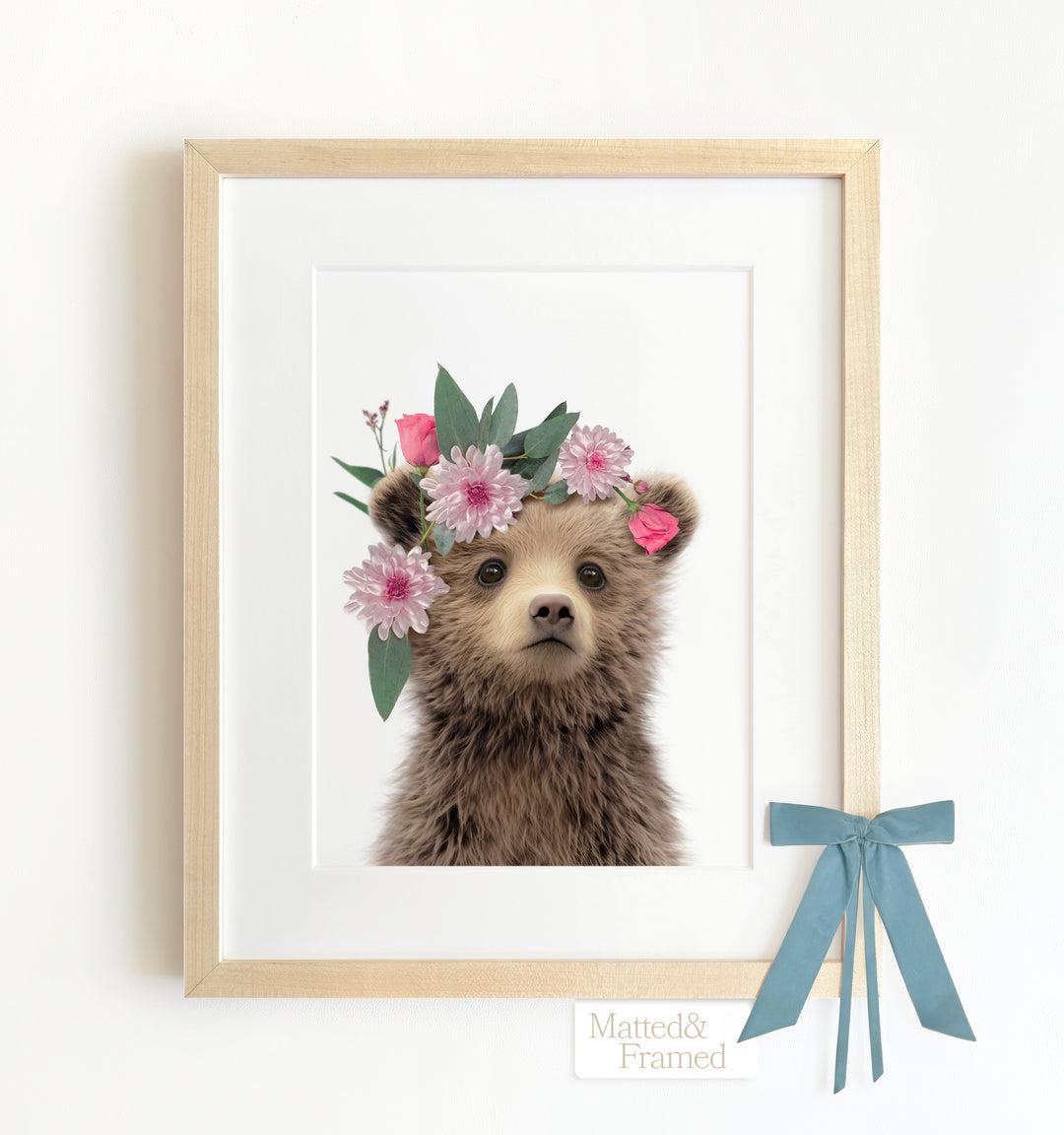 Baby Grizzly Bear Framed Art