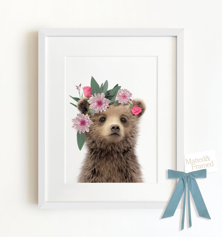 Baby Grizzly Bear Framed Art