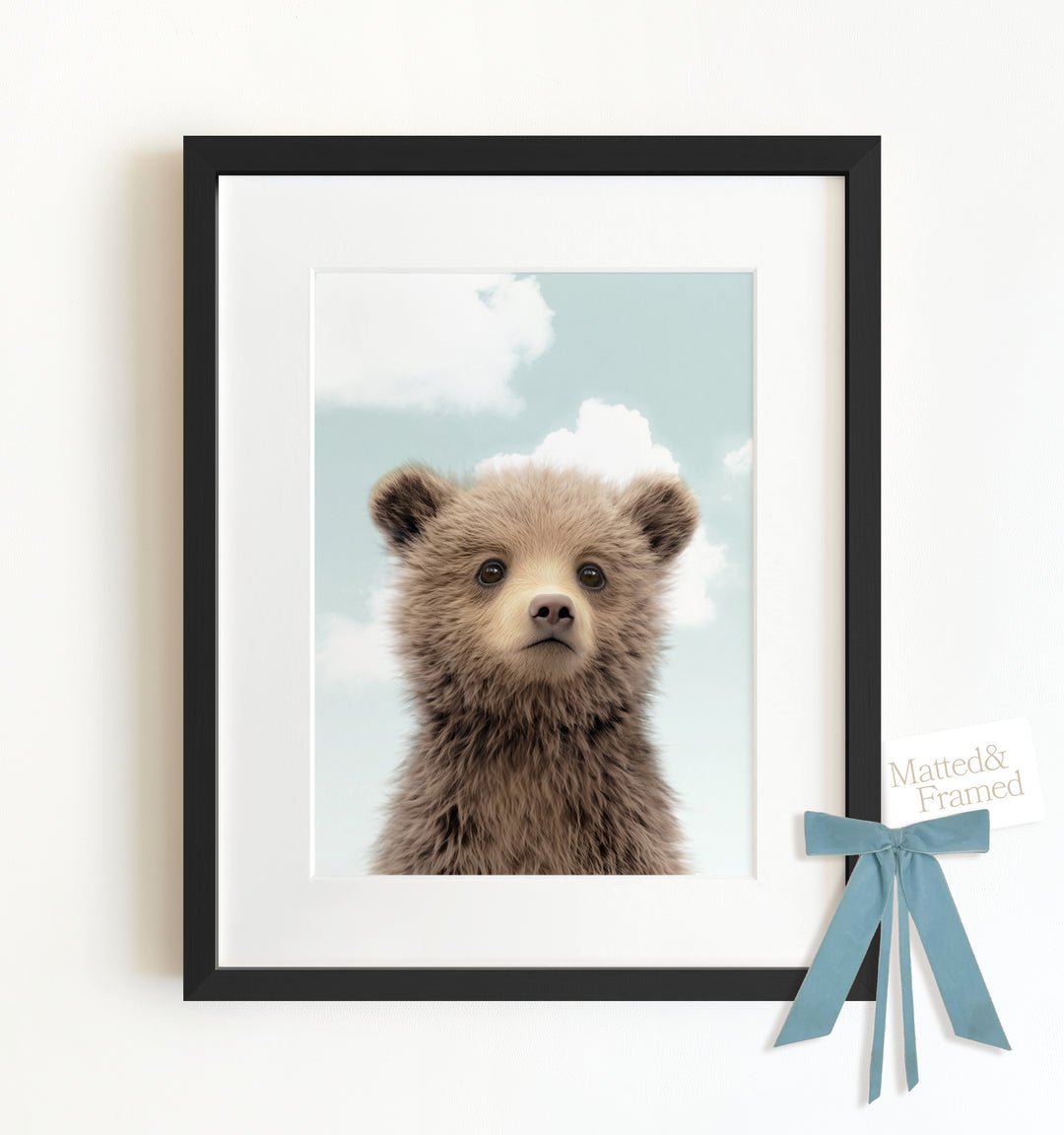 Baby Grizzly Bear Framed Art