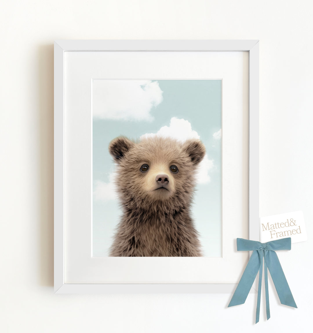 Baby Grizzly Bear Framed Art