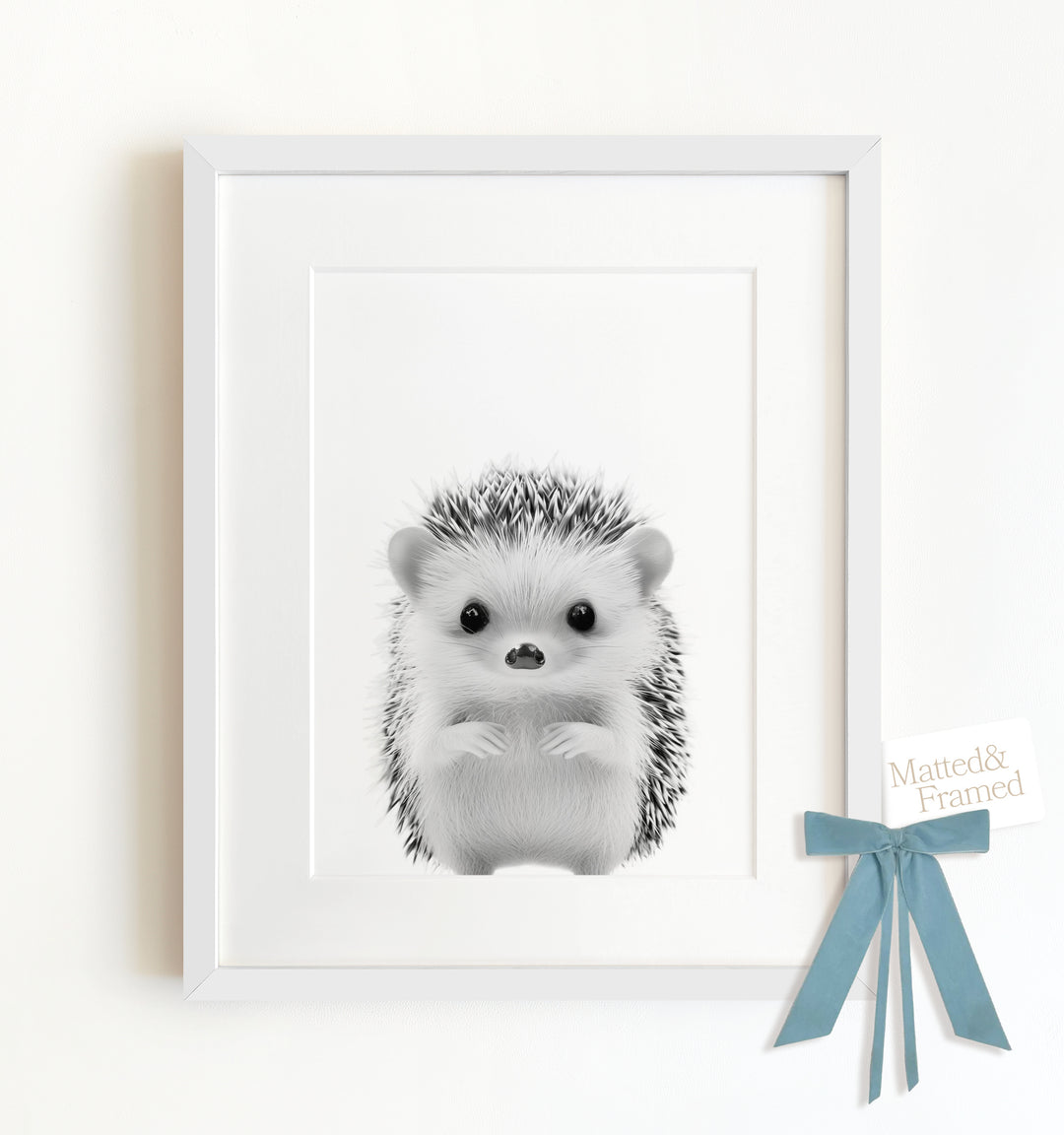 Baby Hedgehog Framed Art