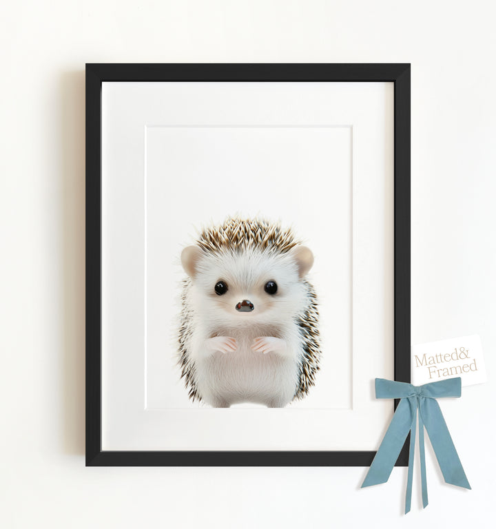 Baby Hedgehog Framed Art