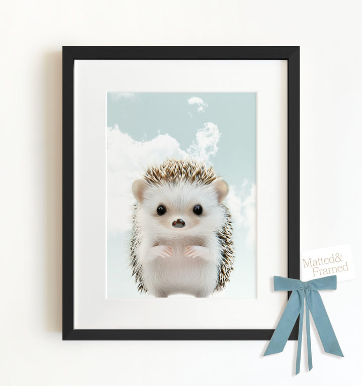 Baby Hedgehog Framed Art