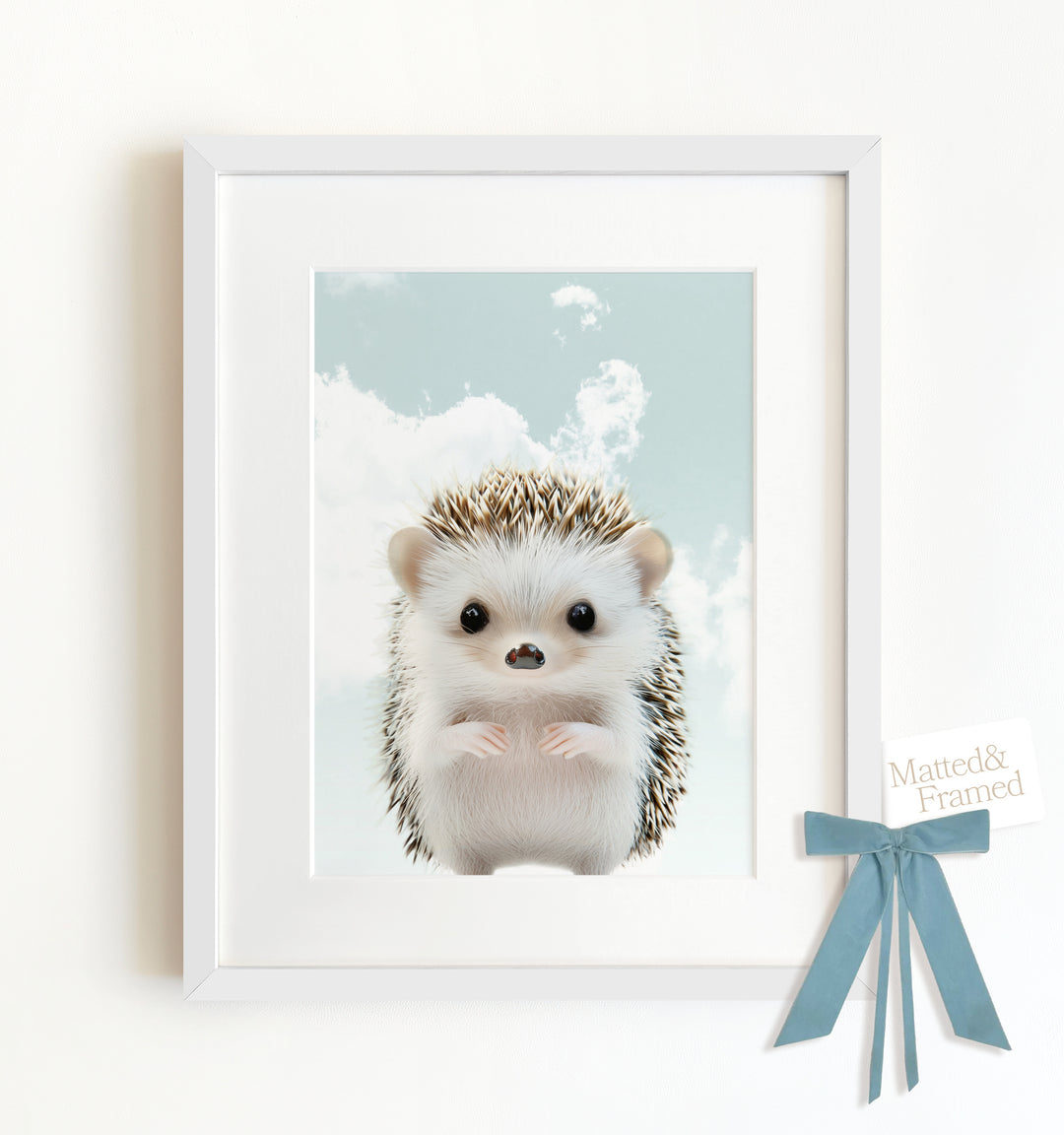 Baby Hedgehog Framed Art