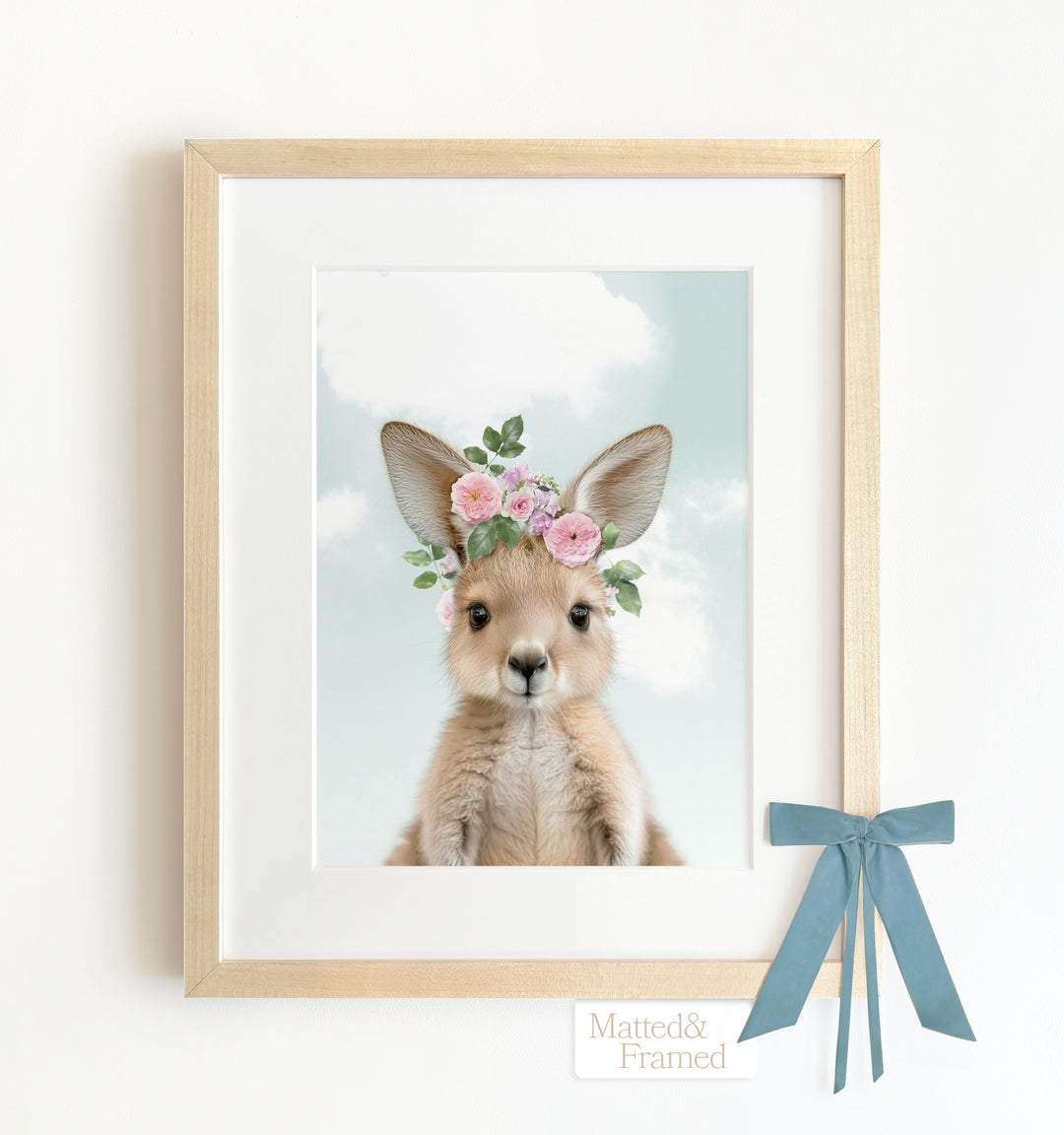 Baby Kangaroo Framed Art