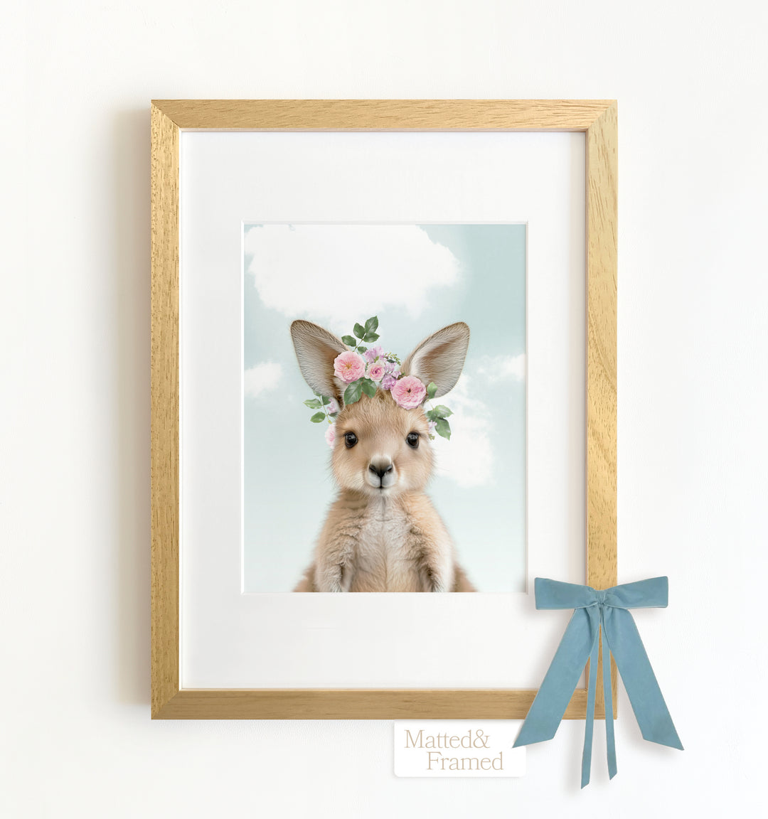 Baby Kangaroo Framed Art