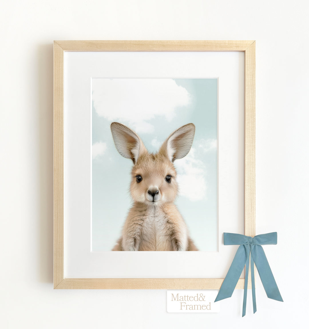 Baby Kangaroo Framed Art