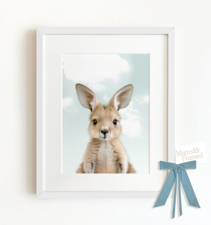 Baby Kangaroo Framed Art