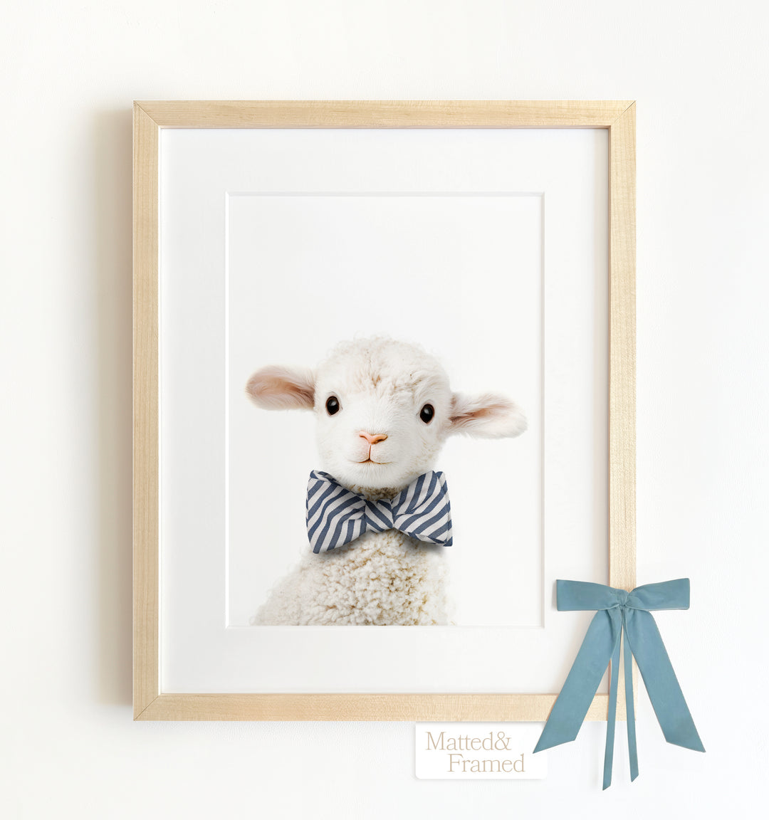 Baby Lamb Framed Art