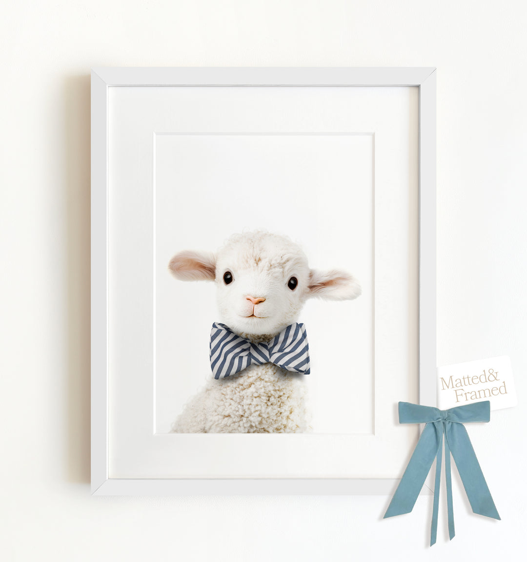 Baby Lamb Framed Art