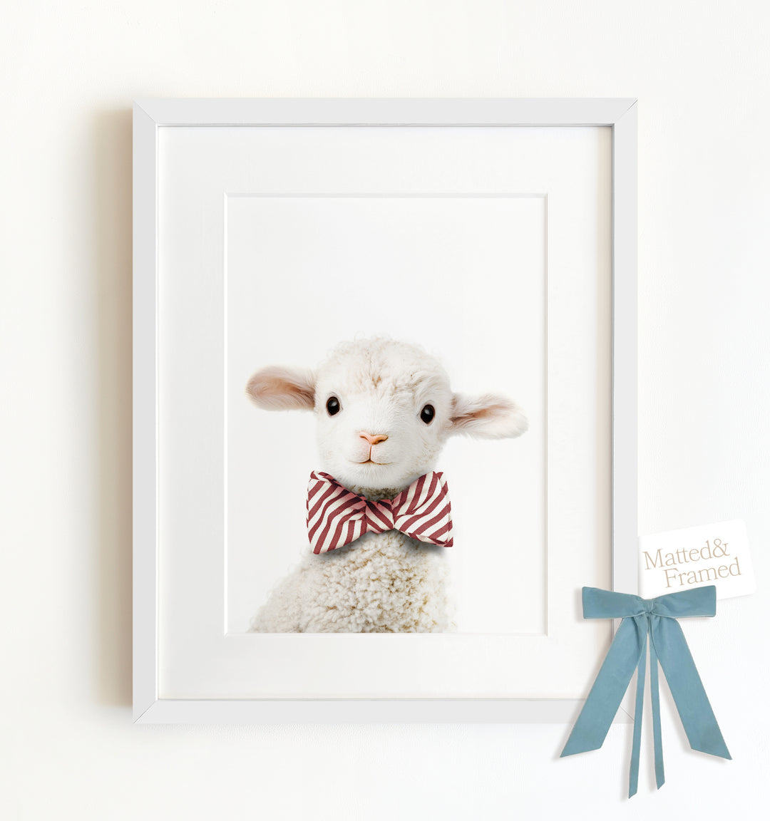 Baby Lamb Framed Art