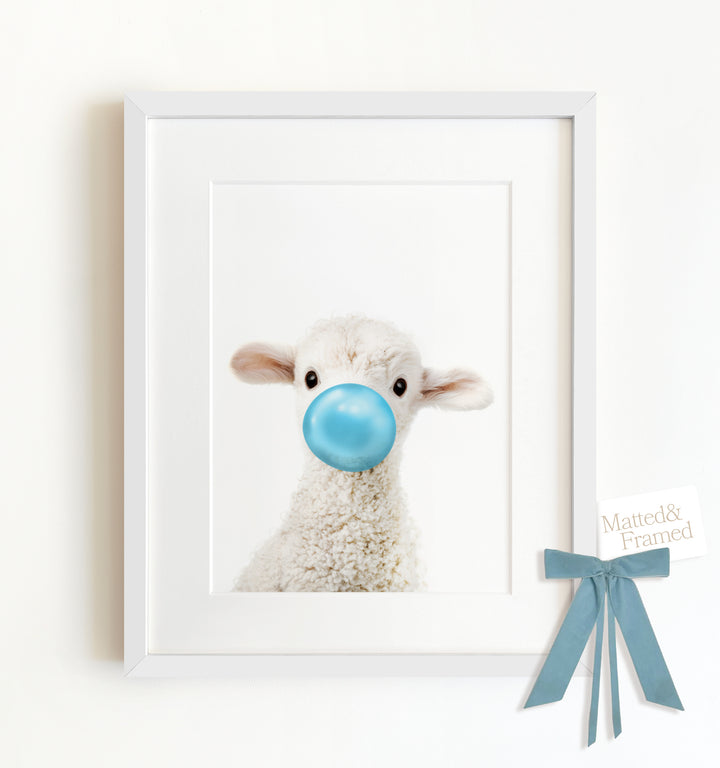 Baby Lamb Framed Art