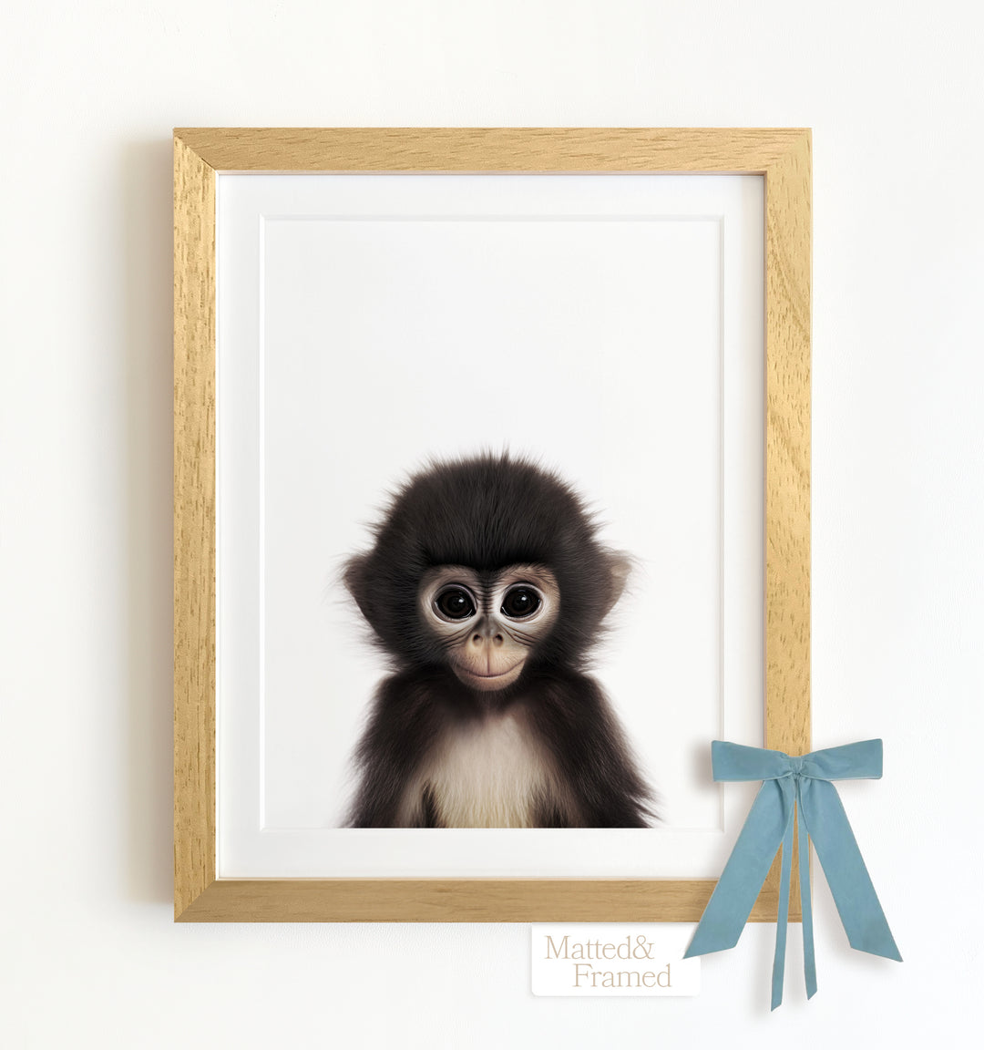 Baby Monkey Framed Art