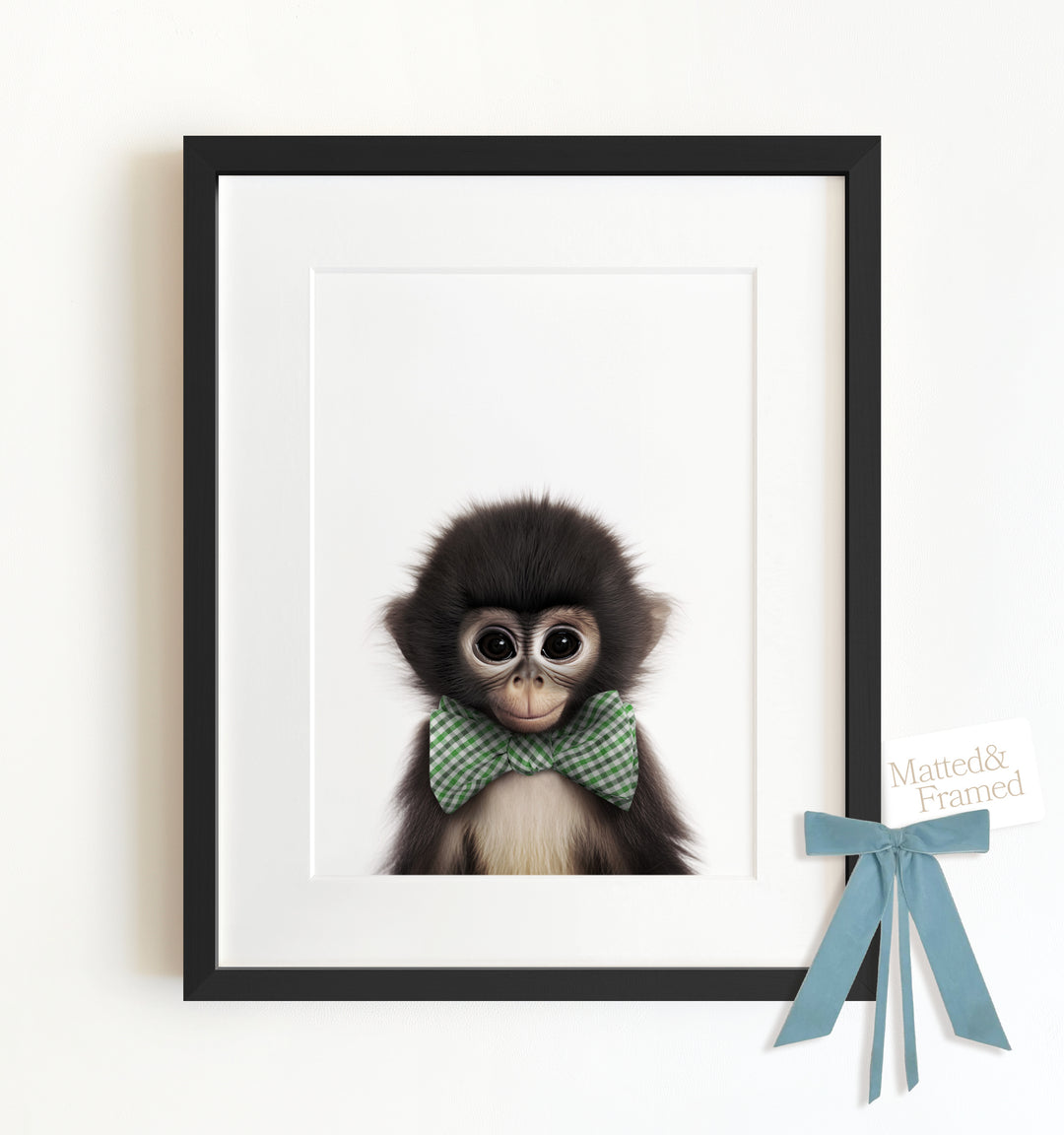 Baby Monkey Framed Art