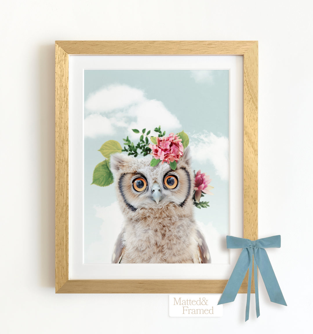 Baby Owl Framed Art