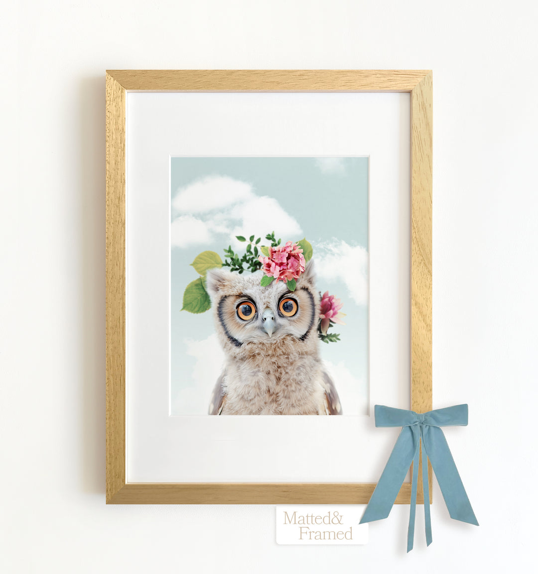 Baby Owl Framed Art