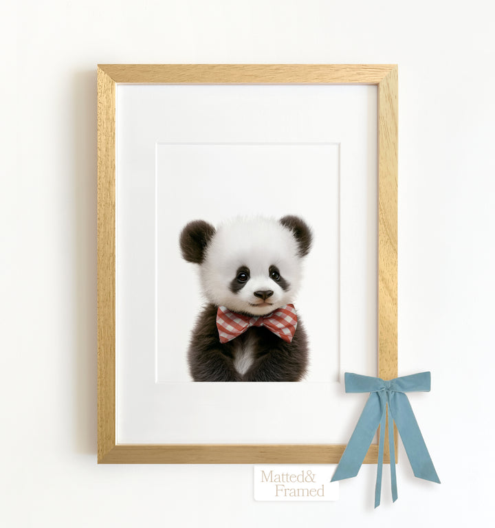 Baby Panda Framed Art